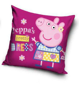 Peppa Malac Pretty Párnahuzat 40x40 cm