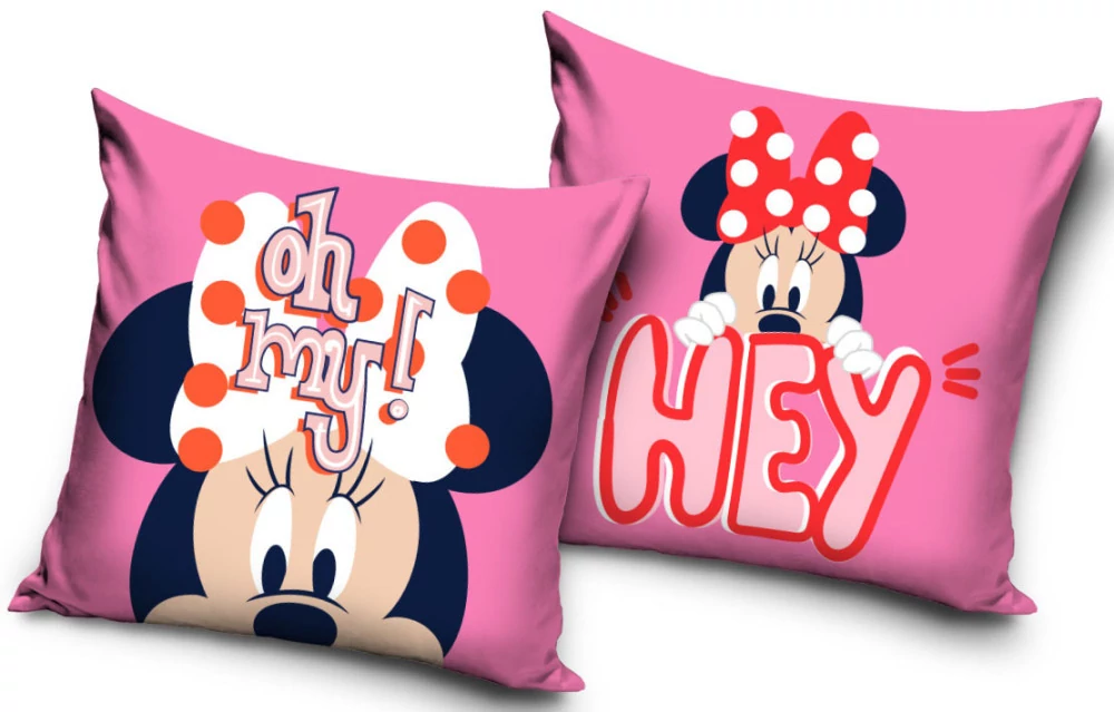 Disney Minnie Hey Párnahuzat 40x40 cm Velúr