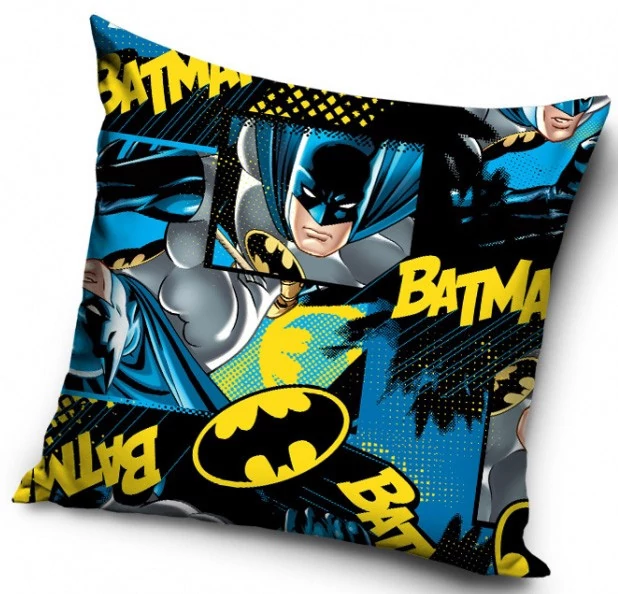 Batman Comic Párnahuzat 40x40 cm Velúr