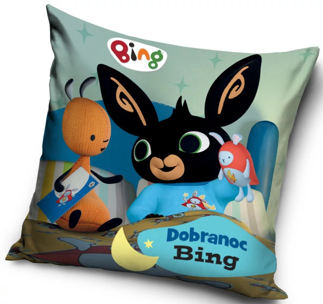 Bing Night Párnahuzat 40x40 cm Velúr