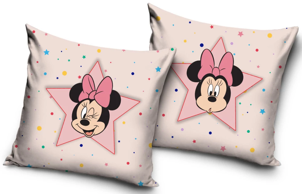 Disney Minnie Star Párna, Díszpárna 40x40 cm