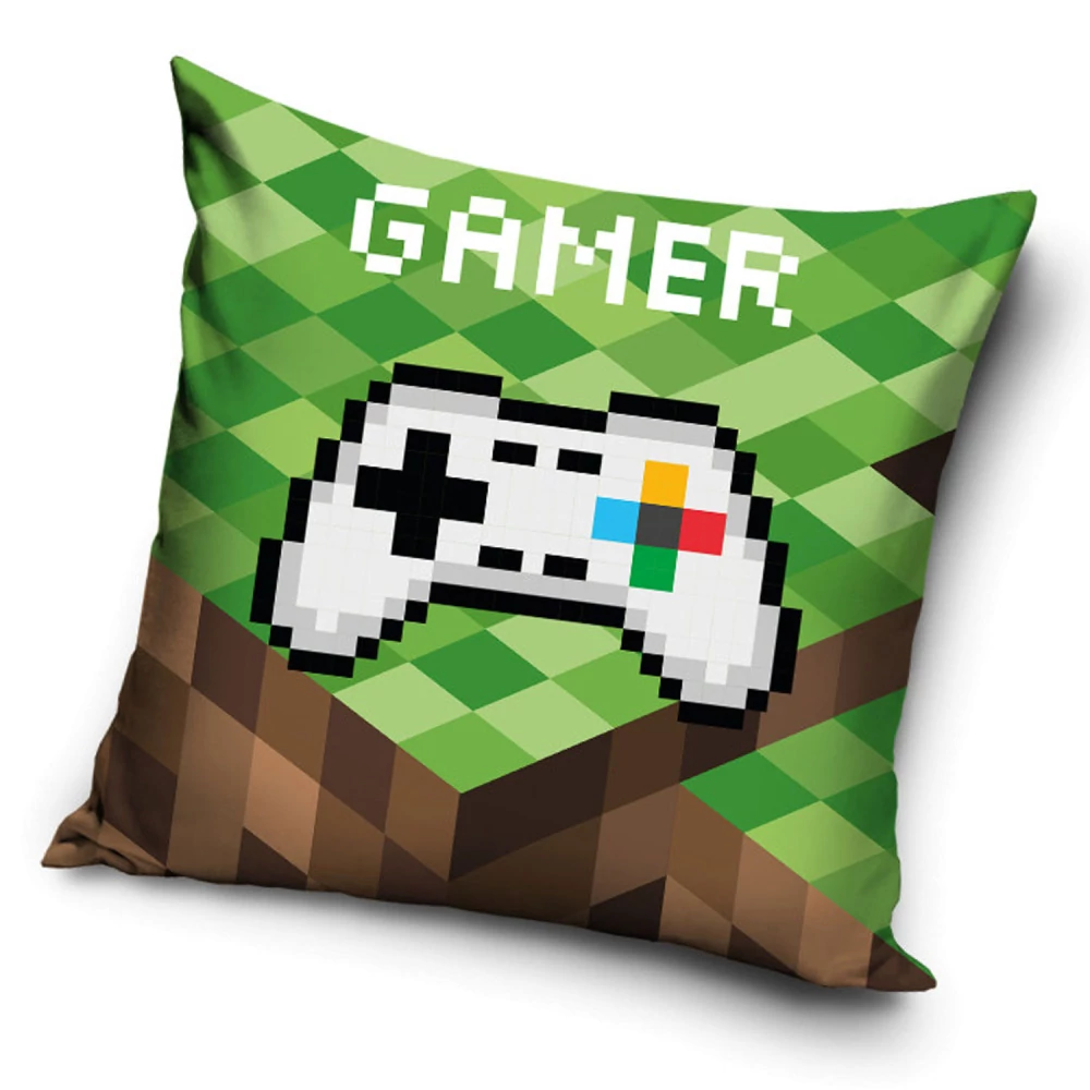 Gamer Párna, Díszpárna 40x40 cm