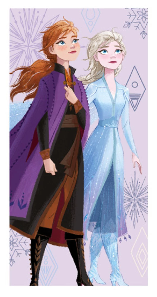 Disney Jégvarázs Magic Fürdőlepedő, Strand Törölköző 70x137 cm (Fast Dry)