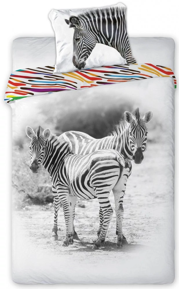 Zebra Wild Ágyneműhuzat 140×200cm, 70×90 cm