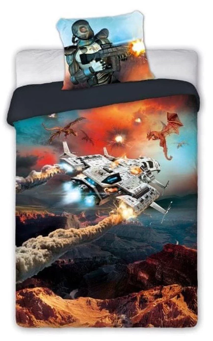 Gamer Ágyneműhuzat 140×200cm, 70×90 cm