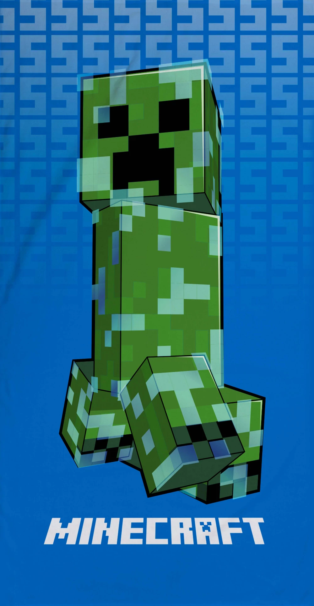 Minecraft Fürdőlepedő, Strand Törölköző Sss 70x140cm