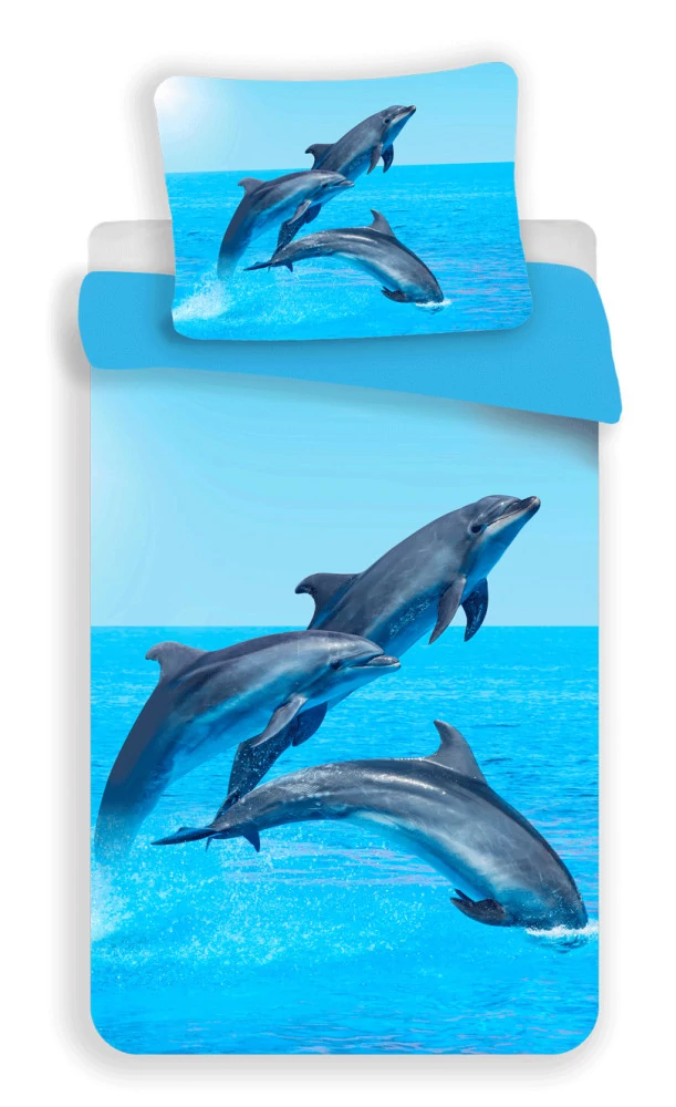 Delfin Trio Ágyneműhuzat 140×200cm, 70x90 cm Microfibre