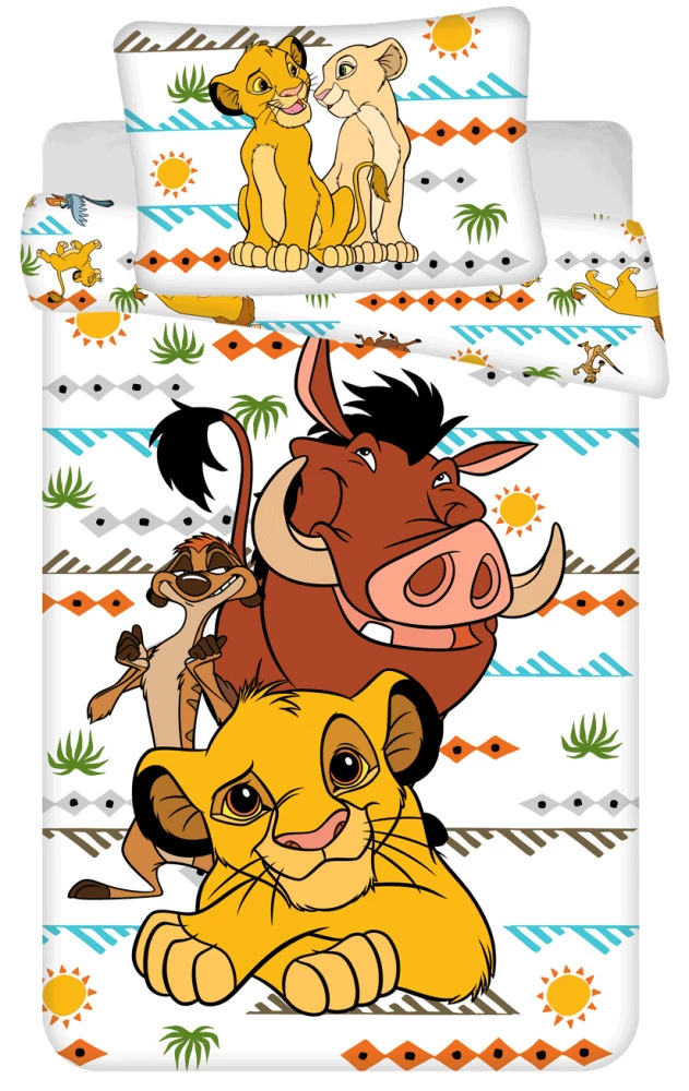 Disney Az Oroszlánkirály Africa Ágyneműhuzat 140×200cm, 70×90 cm