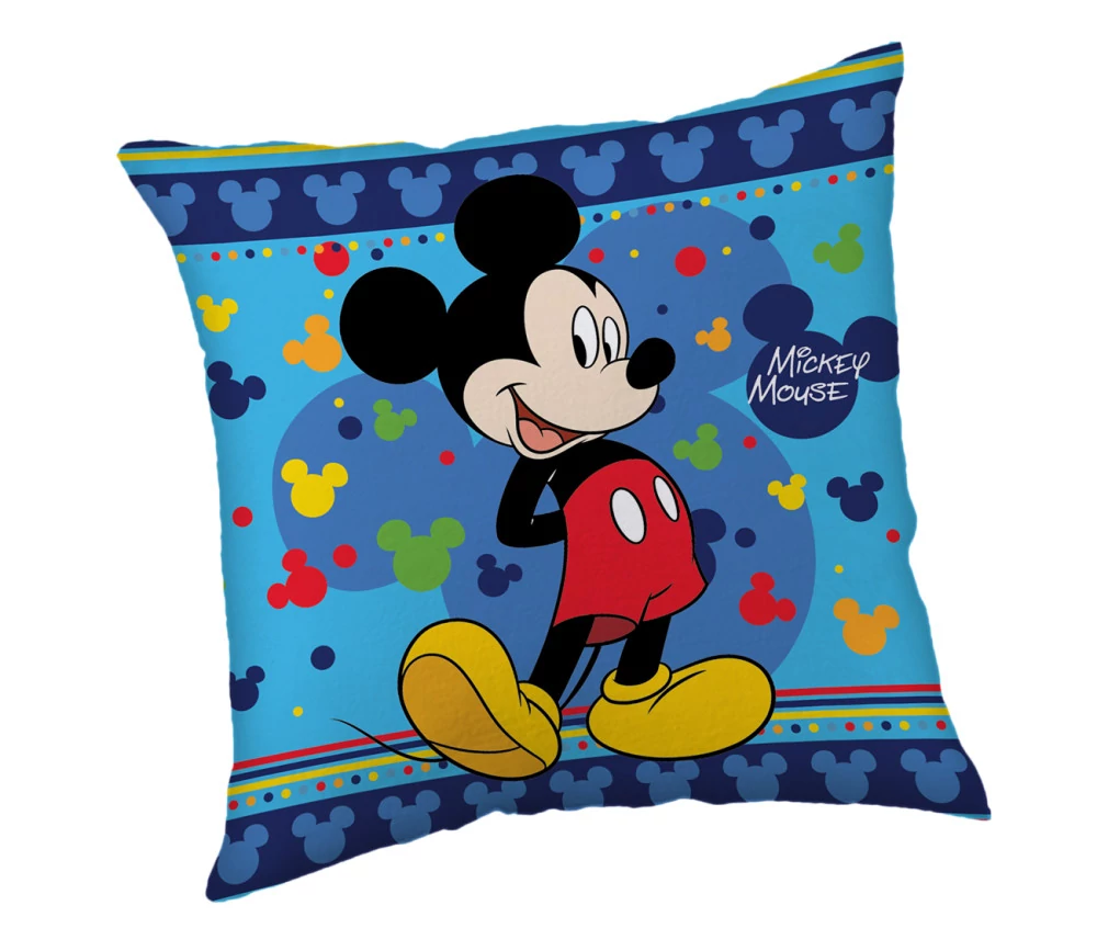 Disney Mickey Blue Párna, Díszpárna 40x40 cm