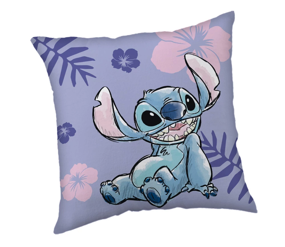 Disney Lilo És Stitch, A Csillagkutya Ohana Párnahuzat 40x40 cm Velúr