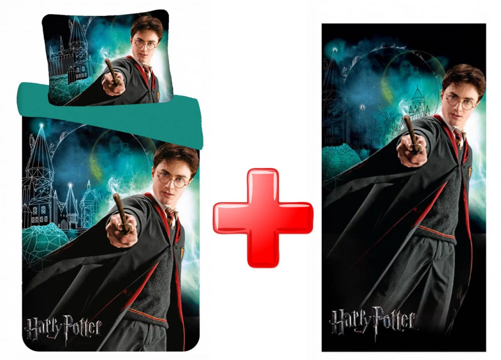 Harry Potter Ágyneműhuzat És Törölköző Szett