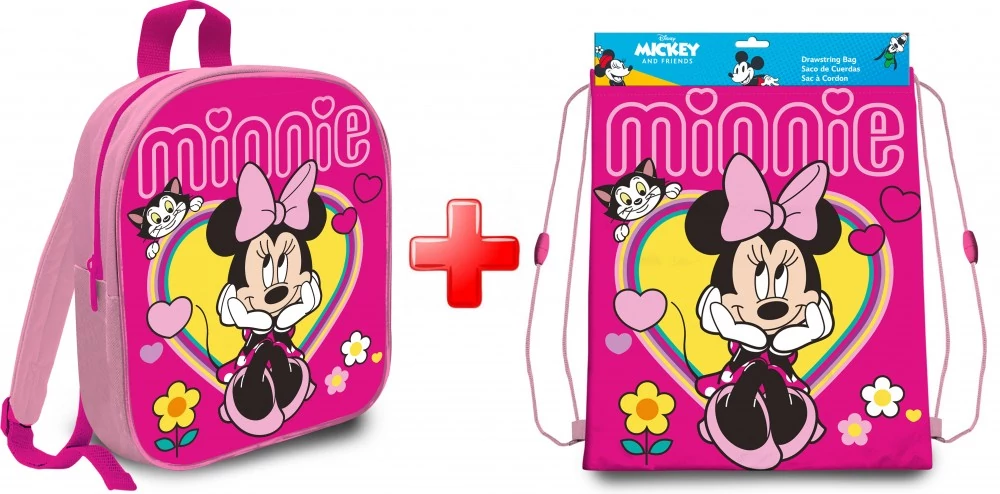 Disney Minnie Táska És Tornazsák Szett