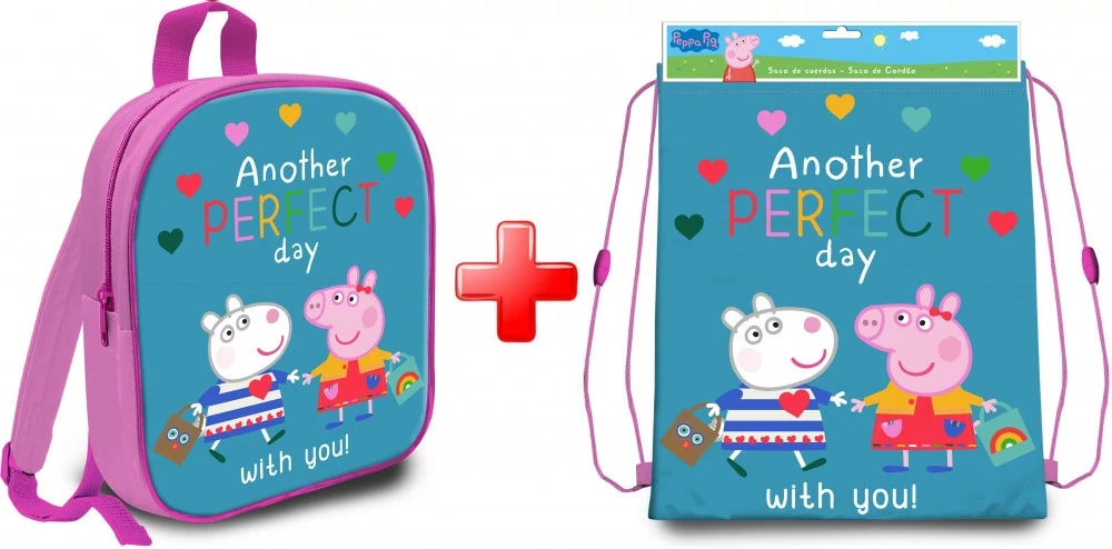 Peppa Malac Táska És Tornazsák Szett