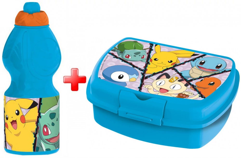 Pokémon Kulacs És Szendvicsdoboz Szett