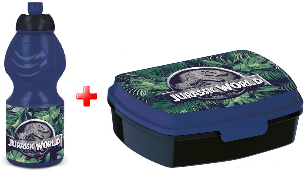 Jurassic World Tropical Kulacs És Szendvicsdoboz Szett