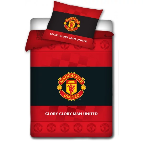 Manchester United 2 részes Ágynemű-garnitúra 160x200+70x80 cm