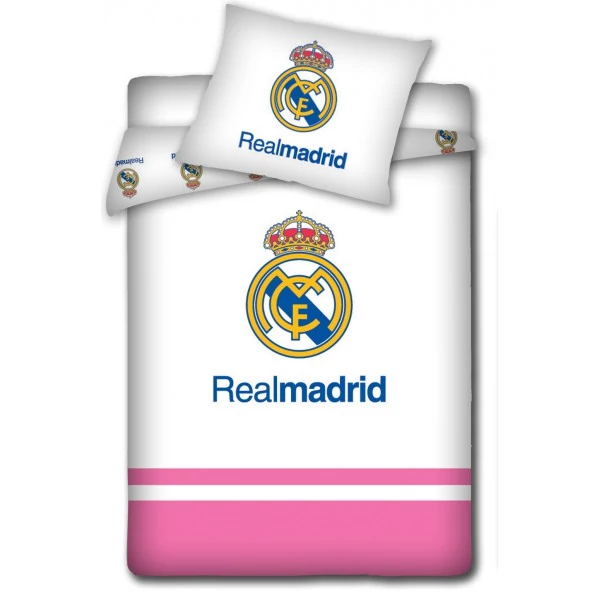 Real Madrid Ovis 2 részes Ágynemű-garnitúra 100x135+40x60 cm