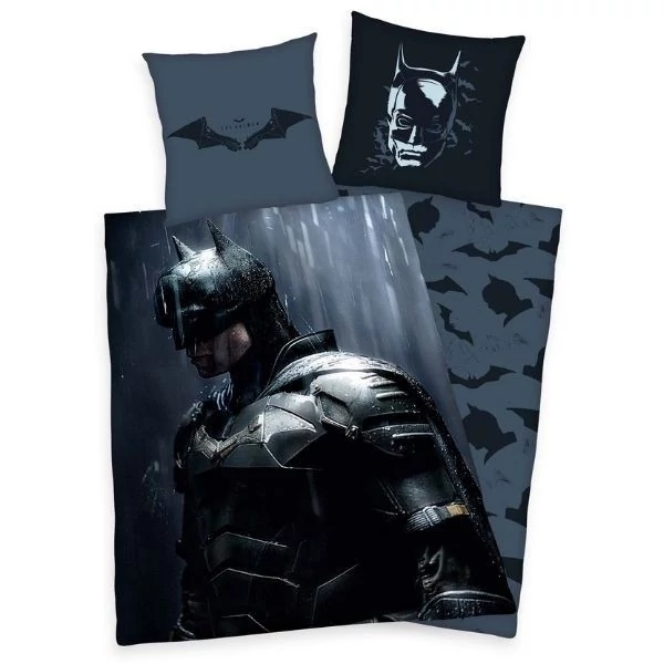 Batman 2 részes Ágynemű-garnitúra 135x200+80x80 cm