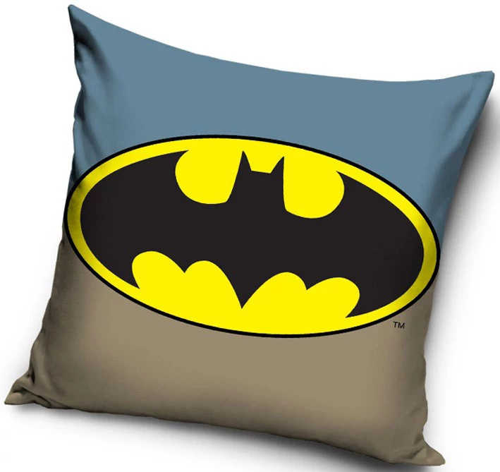 Batman Szürke Díszpárnahuzat 40x40 cm