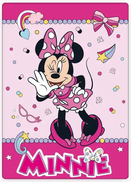 Disney Minnie Funny Polár Takaró 100x140cm