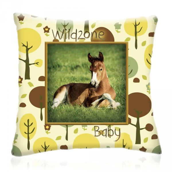 Wild Zone Baby Lovacska Állatos Díszpárna 28x28 cm