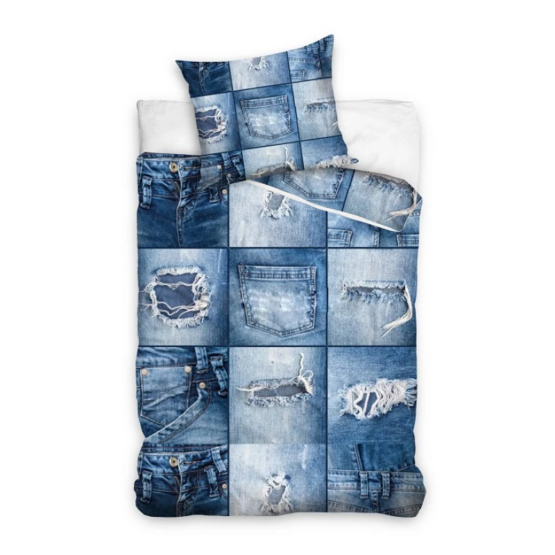 Farmer 2 részes Pamut-Vászon Ágynemű-garnitúra 140x200+70x80 cm