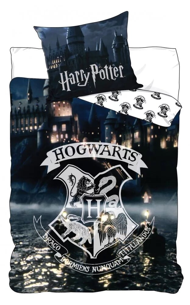 HARRY POTTER ROXFORT 2 részes ágynemű-garnitúra 140x200+70x90 cm