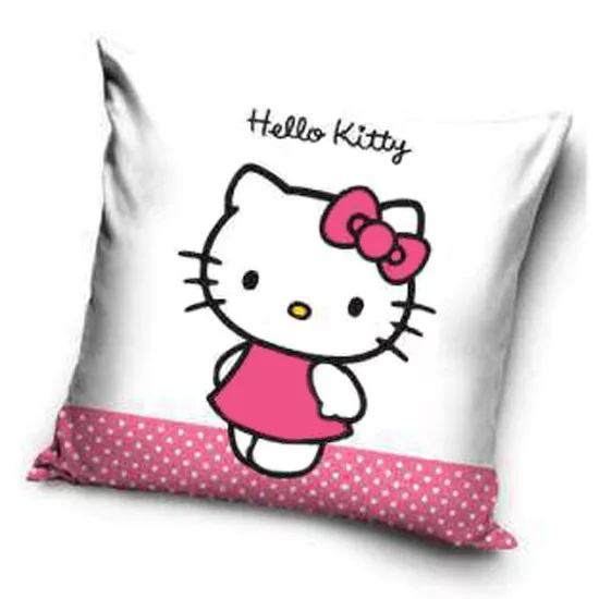 Hello Kitty Fehér Díszpárnahuzat 40x40 cm