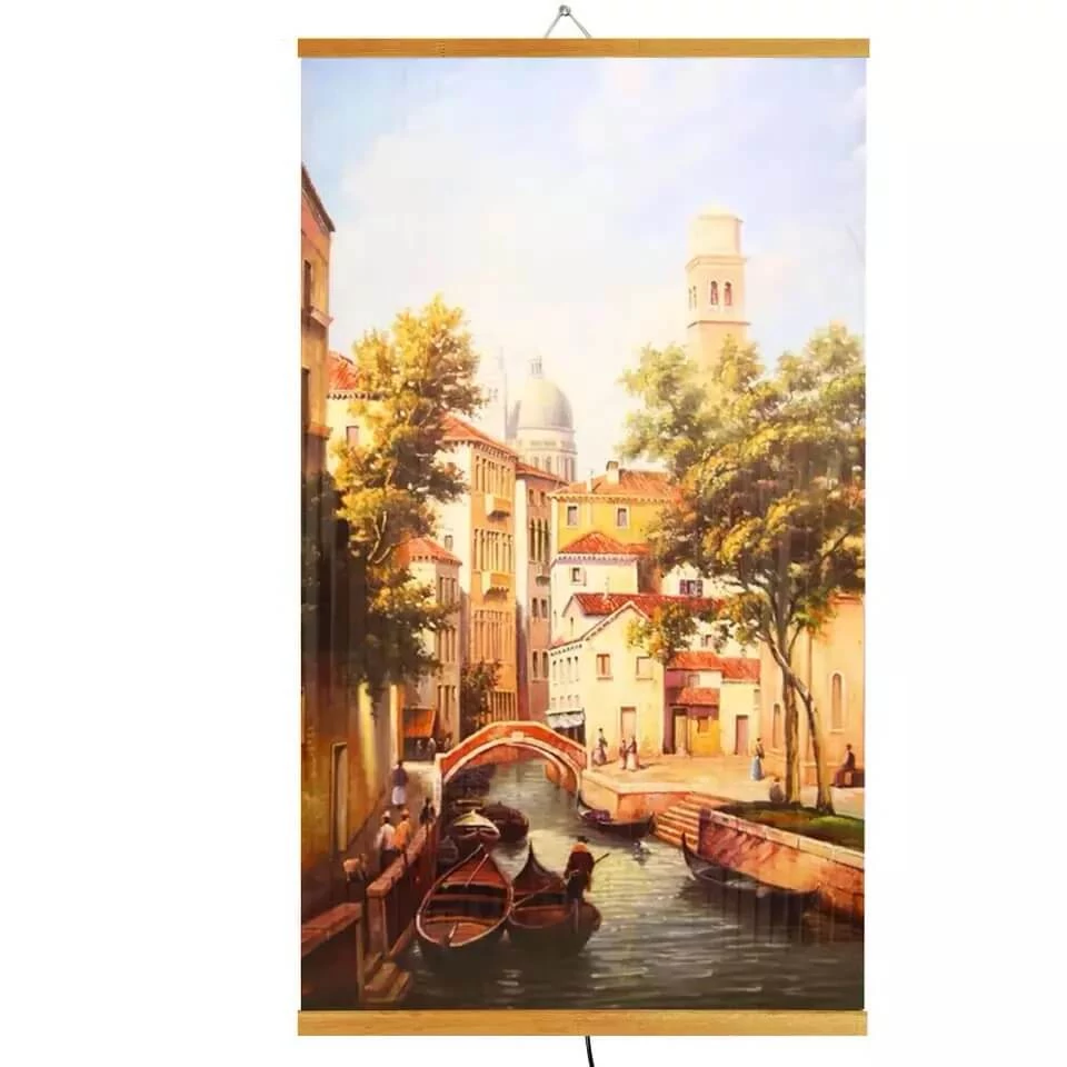Evoking Fali Infrapanel Velence Képpel 105x60 cm