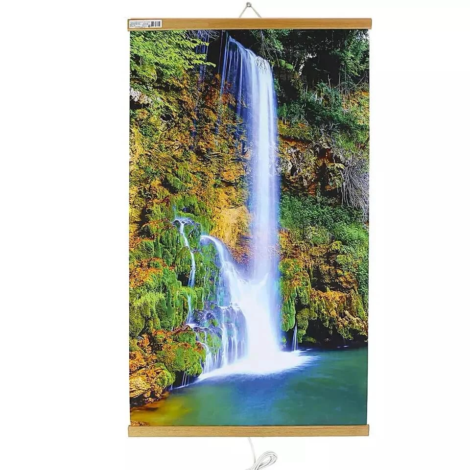 Evoking Fali Infrapanel Vízesés Képpel 105x60 cm
