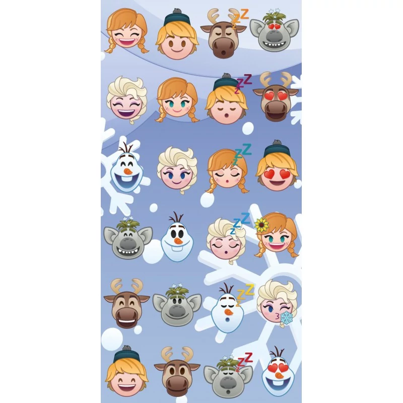 Jégvarázs Emoji Törölköző 70x140 cm