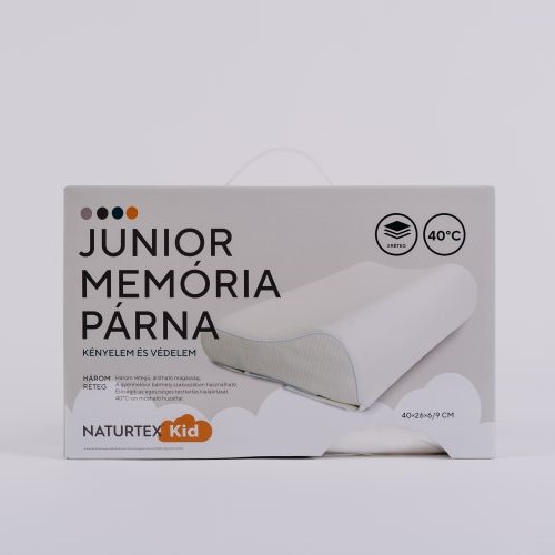 Junior MEMORY párna 40x26x8,8/6 cm