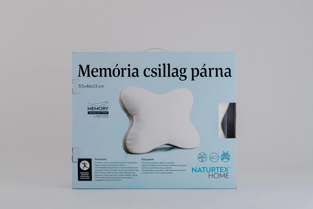 Memory Csillag Párna 55x46x13 cm