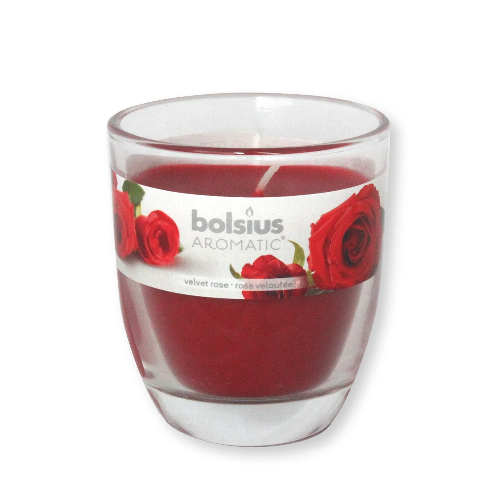 Poharas Bolsius Illatmécses Rózsa