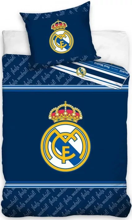 Real Madrid (Rm) Ágynemű-garnitúra 2 részes 140x200+70x90 cm
