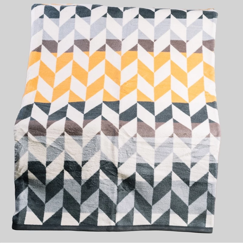 Rhombus Pamut-Akril Mintás Pléd 150x200 cm