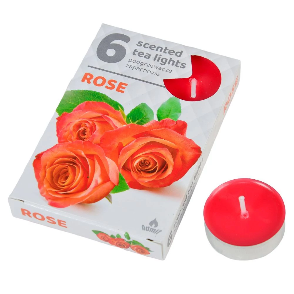 Illatos Teamécses Rózsa 6 db-os