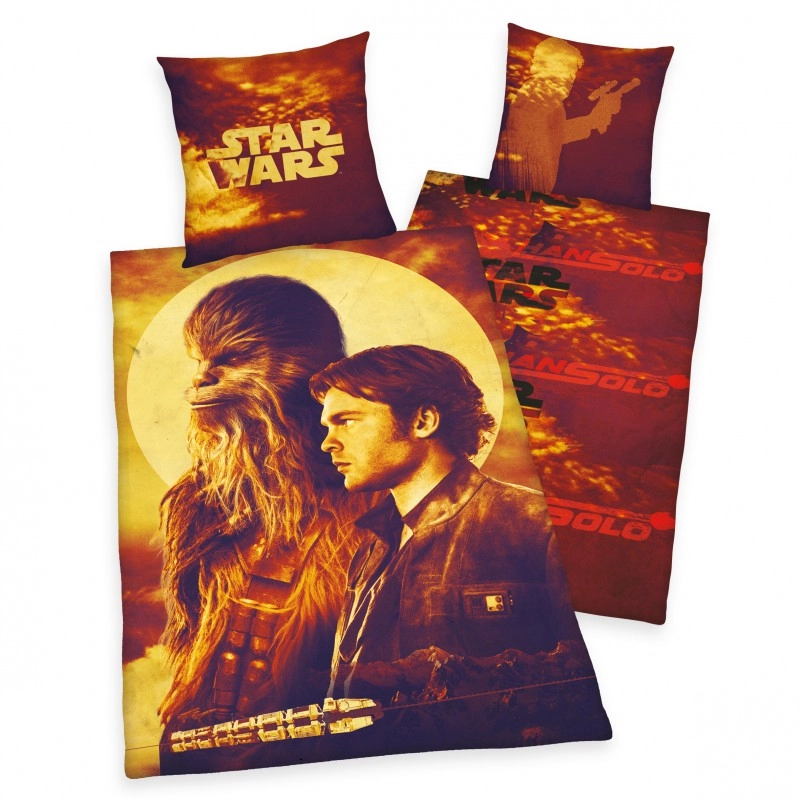 Star Wars Han Solo 2 részes Ágynemű-garnitúra 135x200+80x80 cm