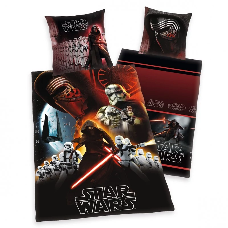 Star Wars Sw 2 részes Ágynemű-garnitúra 140x200+70x90 cm