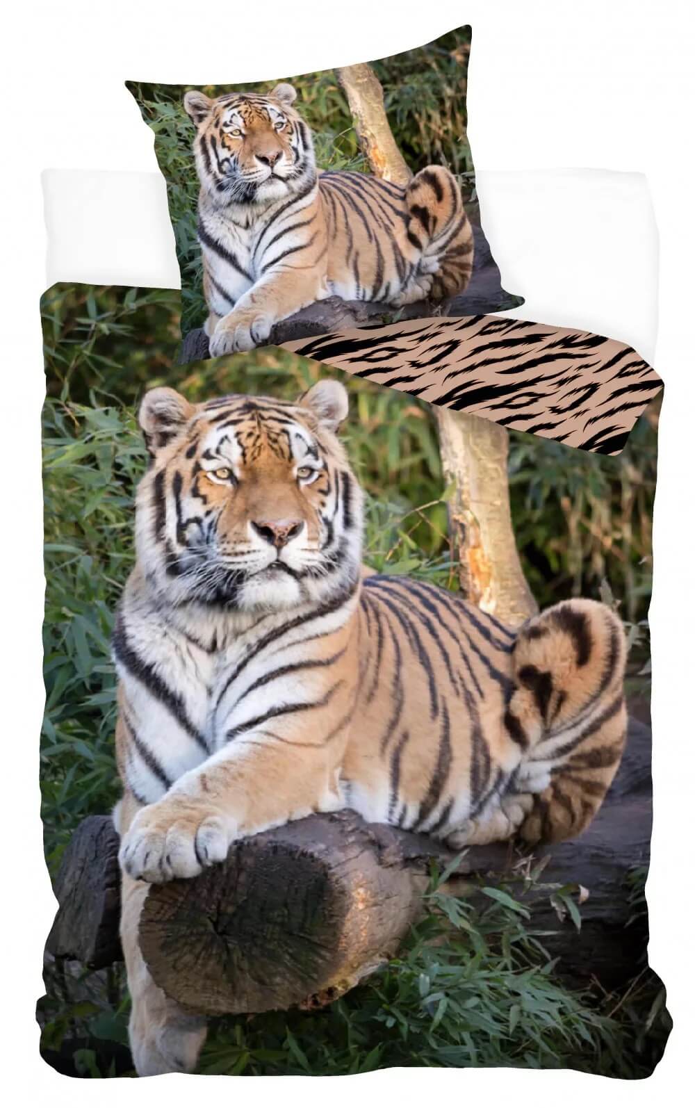 Tigris Tiger 2 részes Ágyneműhuzat 140x200+70x90 cm