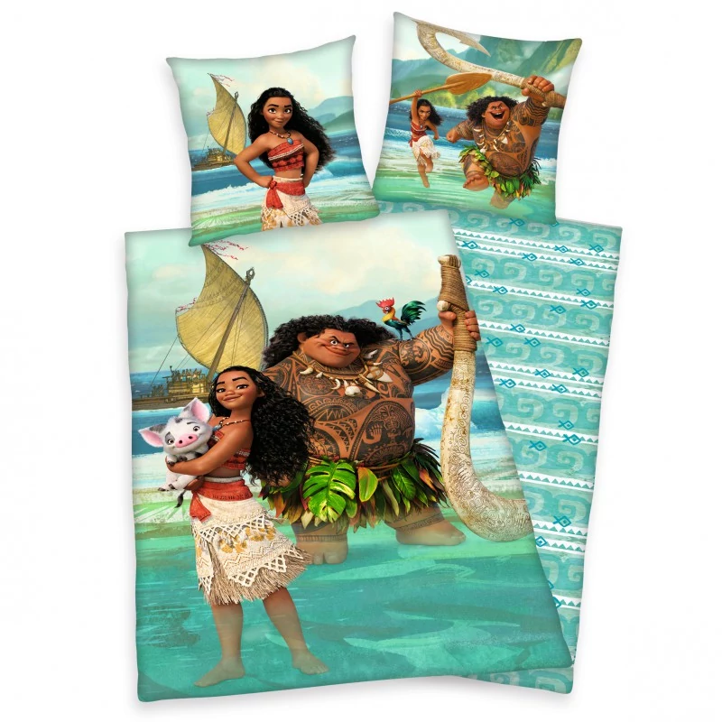 Vaiana Maui 2 részes Ágynemű-garnitúra 140x200+70x90 cm