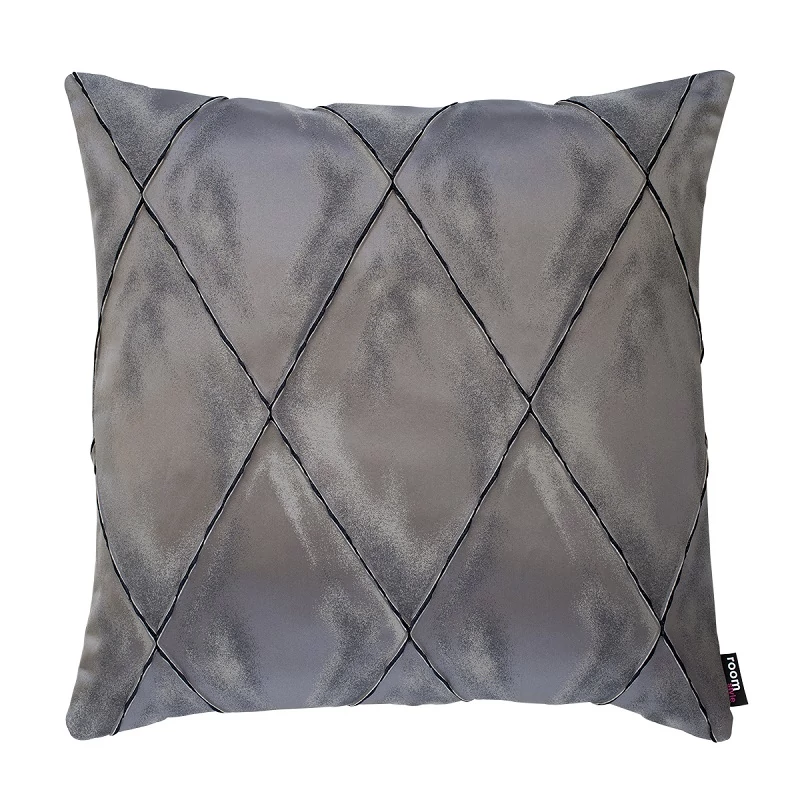 Vienna Sötétszürke Lángálló Díszpárnahuzat 50x50 cm